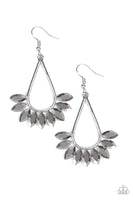 Paparazzi Accessories Be On Guard Earrings - Silver