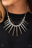 Paparazzi Accessories Fully Charged Necklace - Silver (FF Jan 2021)
