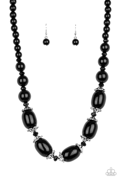 Paparazzi Accessories After Party Posh Necklace - Black