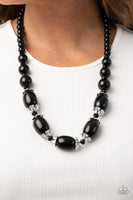 Paparazzi Accessories After Party Posh Necklace - Black