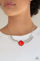 Paparazzi Accessories Egyptian Spell Necklace - Orange
