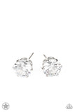 Paparazzi Accessories Just In TIMELESS Stud Earrings - White