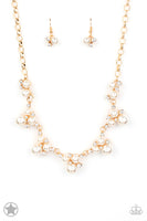 Paparazzi Accessories Toast To Perfection Necklace - Gold