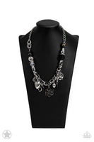 Paparazzi Accessories Charmed, I Am Sure Necklace - Black