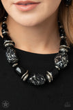 Paparazzi Accessories In Good Glazes Necklace - Black