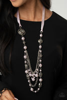 Paparazzi Accessories All The Trimmings Necklace - Pink