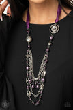Paparazzi Accessories All The Trimmings Necklace - Purple