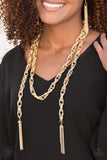 Paparazzi Accessories  for Attention Necklace - Gold