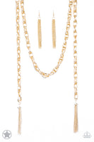 Paparazzi Accessories  for Attention Necklace - Gold