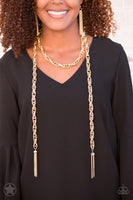 Paparazzi Accessories  for Attention Necklace - Gold