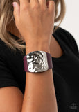 Paparazzi Accessories Brighten Up Bracelet - Purple