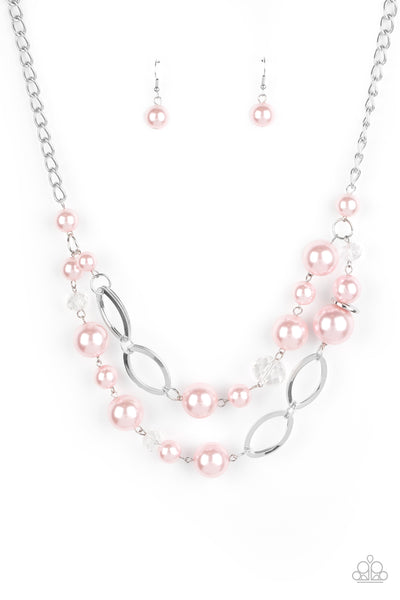Paparazzi Accessories High Roller Status Necklace - Pink