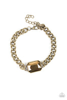 Paparazzi Accessories Command and CONQUEROR Bracelet - Brass