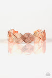 Paparazzi Accessories Braided Brilliance Bracelet - Copper