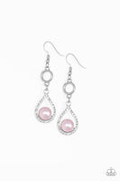 Paparazzi Accessories Roll Out The Ritz Earrings - Pink