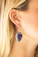 Paparazzi Accessories Wild Heart Wonder Earrings - Purple