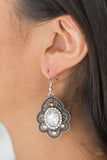 Paparazzi Accessories Reign Supreme Earrings - White