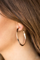 Paparazzi Accessories Some Like It HAUTE Earrings (Hoops) - Rose Gold