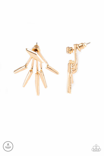 Paparazzi Accessories Extra Electric Earrings - Gold