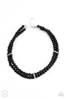 Paparazzi Accessories Put On Your Party Dress Necklace - Black