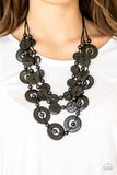 Paparazzi Accessories Catalina Coastin Necklace - Black