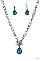 Paparazzi Accessories So Sorority Necklace - Blue