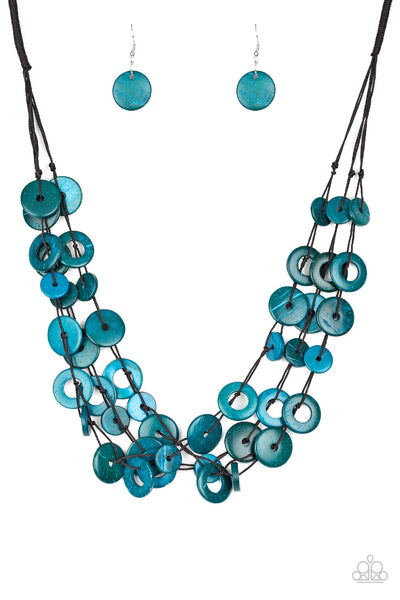Paparazzi Accessories Wonderfully Walla Walla Necklace - Turquoise