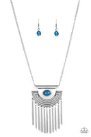 Paparazzi Accessories When In ROAM Necklace - Blue