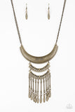 Paparazzi Accessories Eastern Empress Necklace - Brass