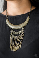 Paparazzi Accessories Eastern Empress Necklace - Brass