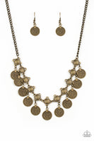 Paparazzi Accessories Walk The Plank Necklace - Brass