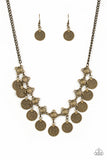 Paparazzi Accessories Walk The Plank Necklace - Brass