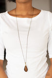 Paparazzi Accessories Friends In GLOW Places Necklace - Brass
