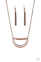 Paparazzi Accessories Artificial Arches Necklace - Copper