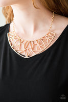 Paparazzi Accessories Strike While HAUTE Necklace  - Gold