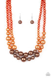 Paparazzi Accessories The More The Modest Necklace - Multi