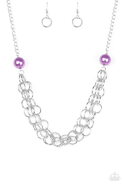 Paparazzi Accessories Daring Diva Necklace - Purple
