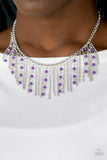 Paparazzi Accessories Harlem Hideaway Necklace - Purple