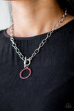 Paparazzi Accessories All In Favor Necklace - Red