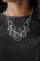 Paparazzi Accessories Break The Cycle Necklace - Silver