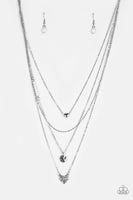 Paparazzi Accessories Gypsy Heart Necklace - White