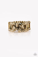 Paparazzi Accessories Can Only Go UPSCALE From Here Ring - Brass