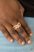Paparazzi Accessories Can Only Go UPSCALE From Here Ring - Gold