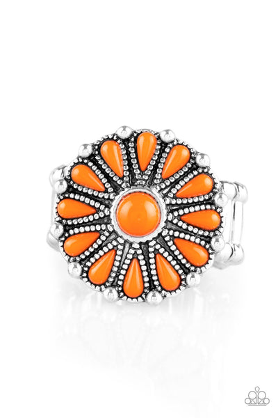Paparazzi Accessories Poppy Pop-tastic Ring - Orange