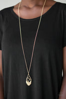 Paparazzi Accessories Swank Bank Necklace - Gold