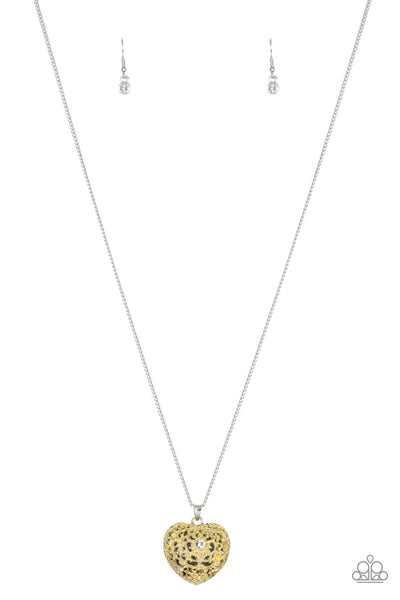 Paparazzi Accessories Love Is All Around Necklace - Yellow