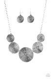 Paparazzi Accessories Deserves A Medal Necklace - Silver
