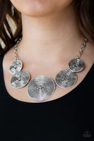 Paparazzi Accessories Deserves A Medal Necklace - Silver