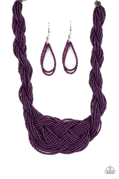 Paparazzi Accessories A Standing Ovation Necklace - Purple
