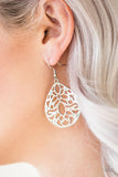 Paparazzi Accessories Casually Coachella Earrings - White